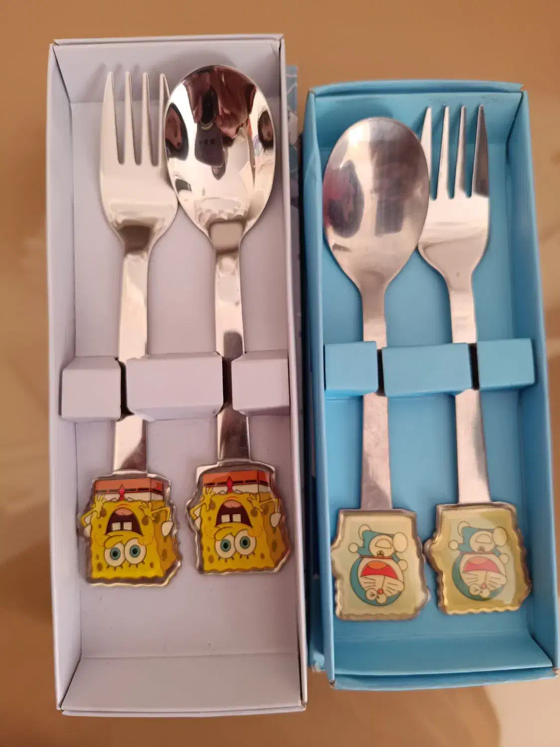 دو عدد ست قاشق و چنگال کودک|ظروف سرو و پذیرایی|تهران, صادقیه|دیوار