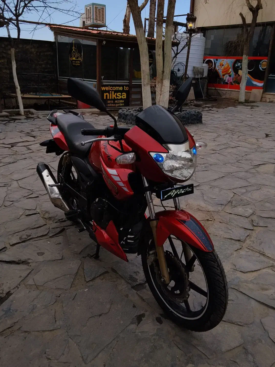 آپاچی ۱۸۰مدل۹۰|موتورسیکلت|مشکیندشت, |دیوار