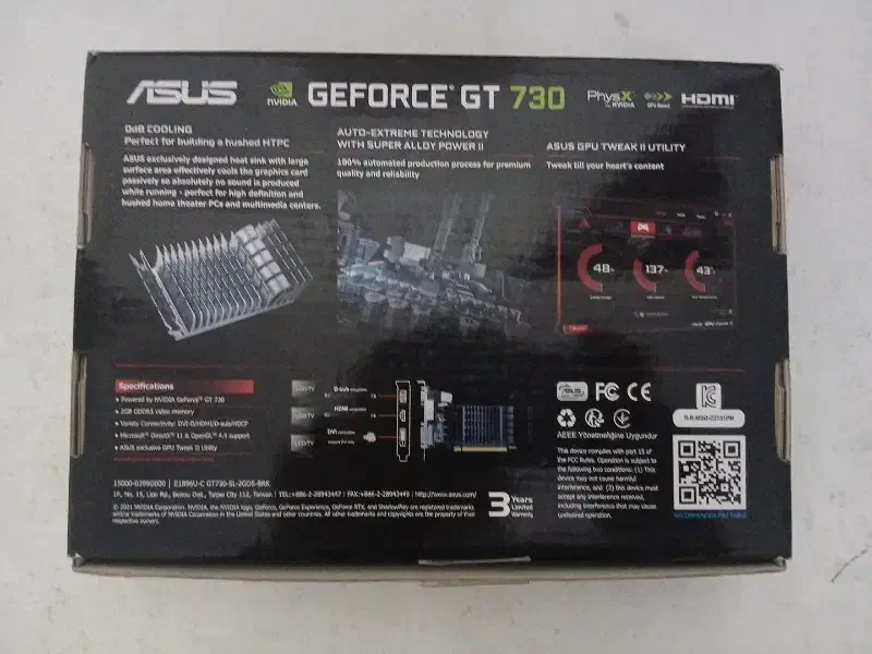 کارت گرافیک asus gt 730|قطعات و لوازم جانبی رایانه|تهران, امام زاده عبدالله|دیوار