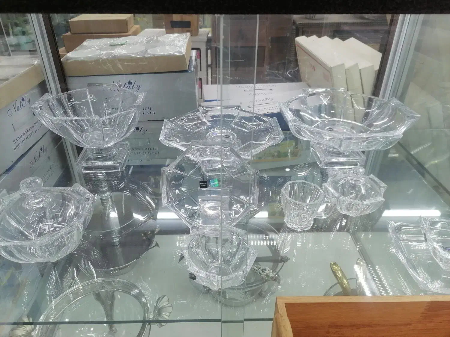 سرویس پذیرایی کریستال استیج(اصل وارداتی)|ظروف سرو و پذیرایی|نیشابور, دارایی|دیوار