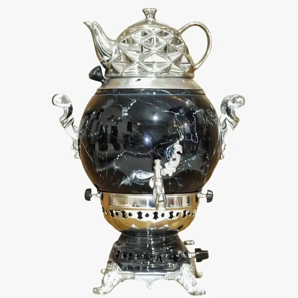 سماور گازی طرح سنگ ۶لیتری|سماور، چایساز، قهوهساز|پاکدشت, پاکدشت (مامازند)|دیوار