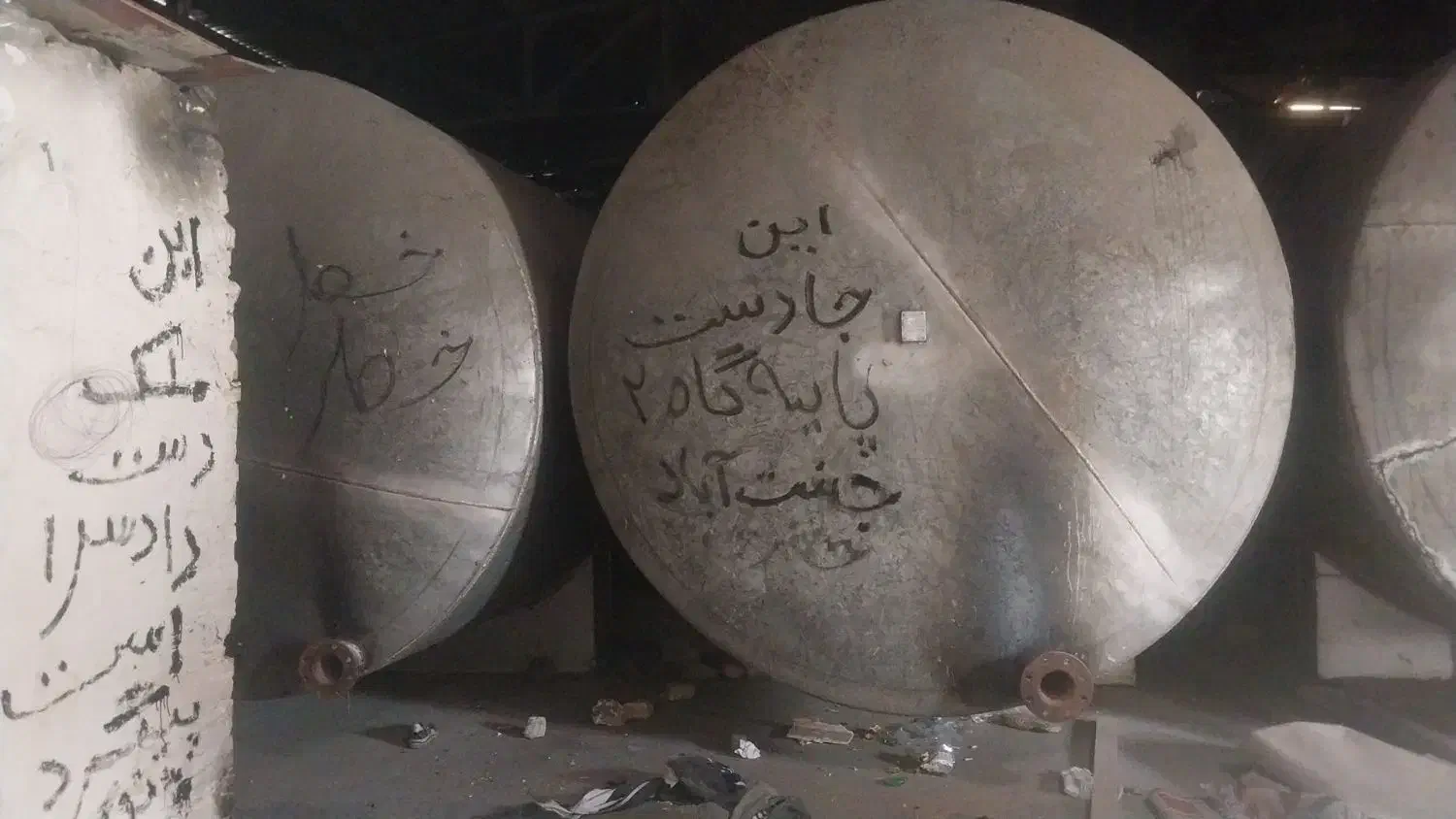 تانکر فلزی ذخیره آب از 100 تا 120هزار لیتر|مصالح و تجهیزات ساختمان|اهواز, پردیس|دیوار