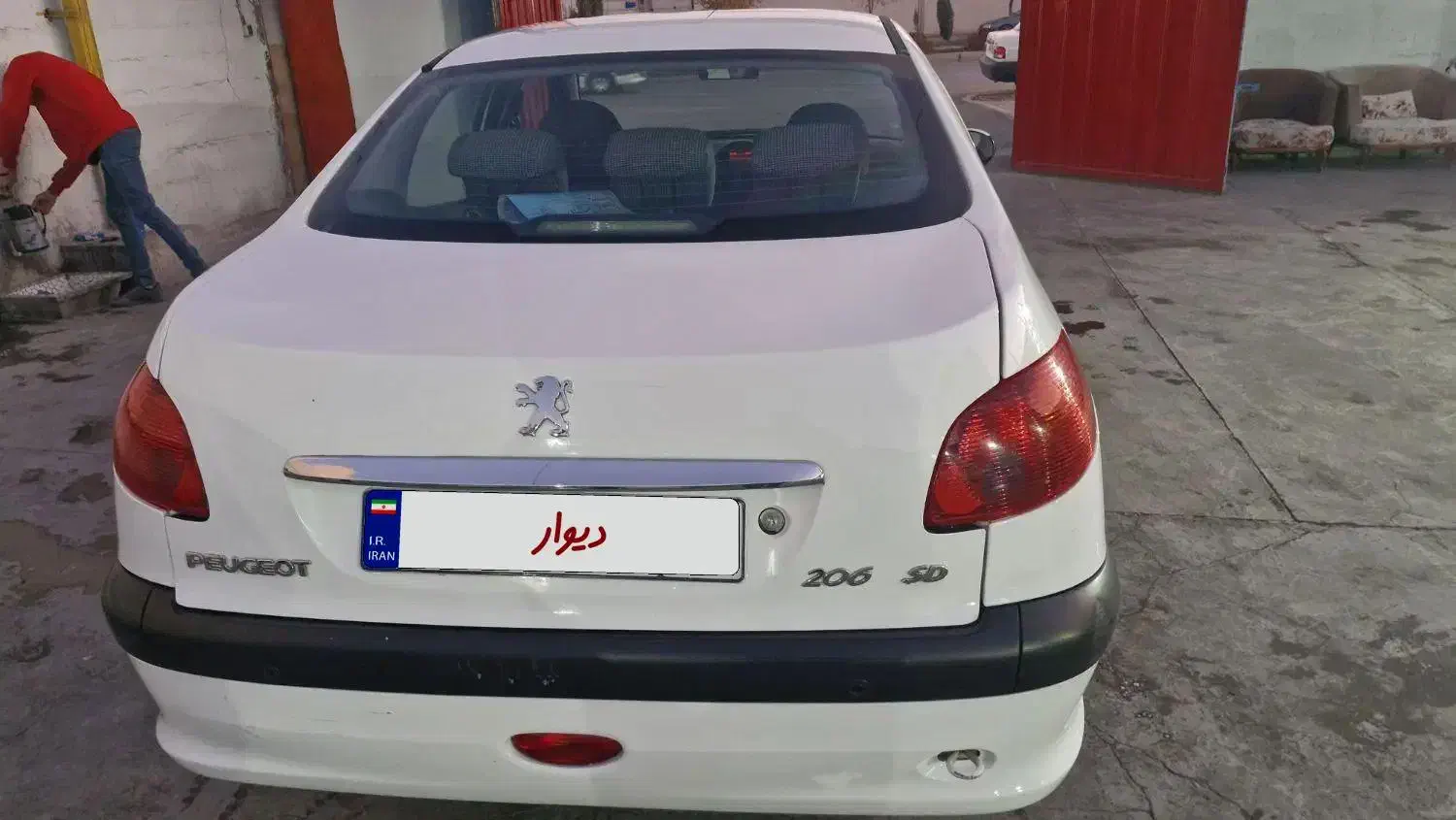 ۲۰۶ اس دی خانگی|خودرو سواری و وانت|اصفهان, دشتستان|دیوار