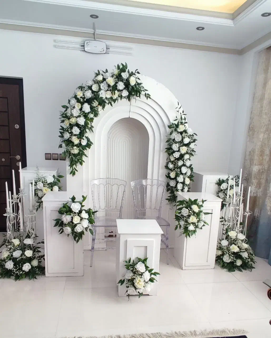 گل آرایی بله برون و عقد نظرآباد هشتگرد کرج|خدمات پذیرایی، مراسم|هشتگرد, هشتگرد قدیم|دیوار