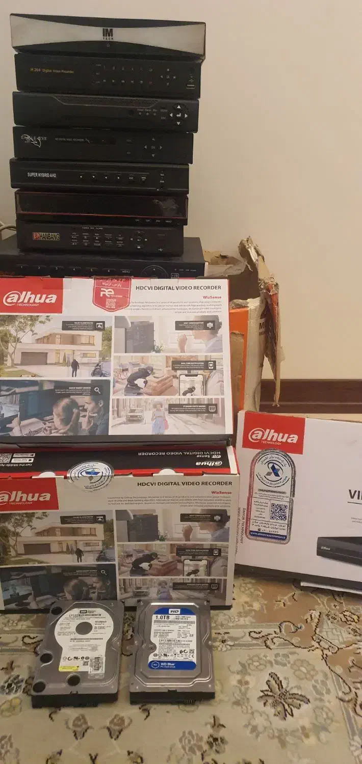 فروش انواع دی وی آر (DVR) و هارد دوربین مداربسته|دوربین مداربسته|تهران, میرداماد|دیوار