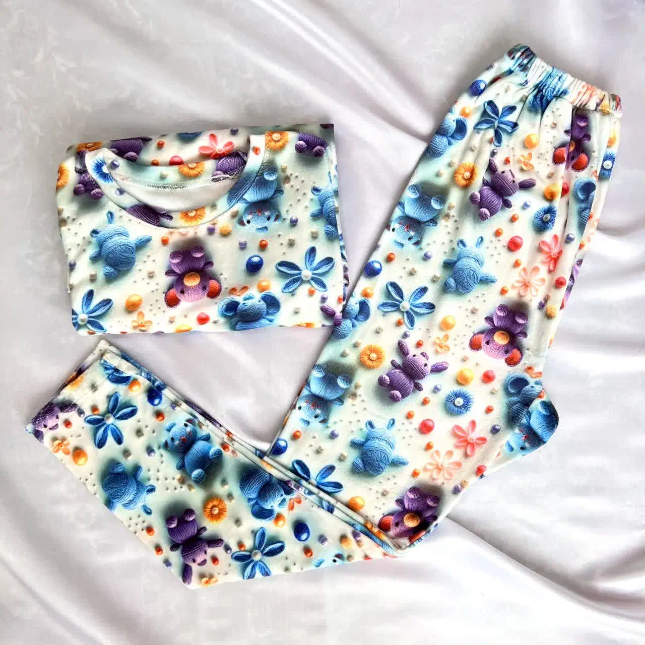 ست بلوز و شلوار مخمل سه بعدی|لباس|زرند, |دیوار