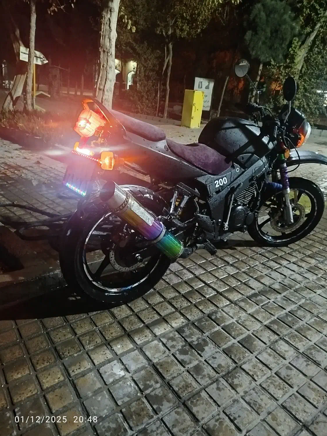 موتور طرح آپاچی استاردی 200 مدل 90|موتورسیکلت|فشاپویه, |دیوار