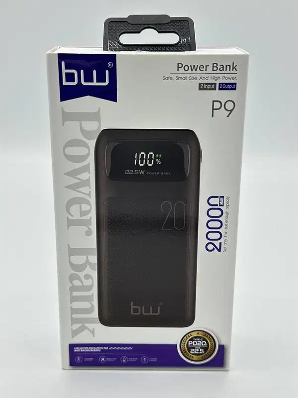 پاور بانک فست شارژر برند bw مدل p20سوپر فست شارژر|لوازم جانبی موبایل و تبلت|اهواز, کوروش|دیوار