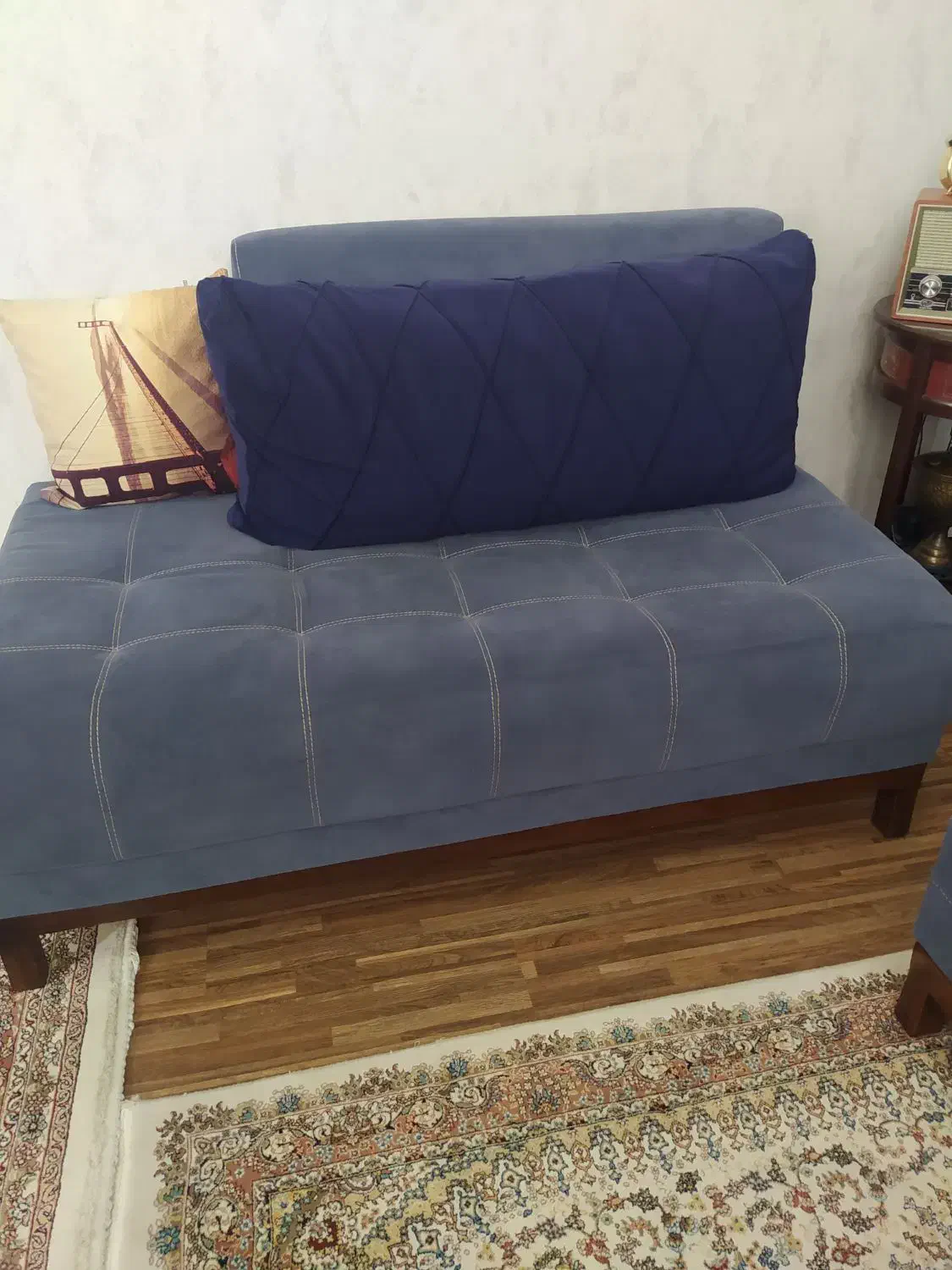 مبل ال محکم وتمیز به همراه باکس یک متری جادار|مبلمان خانگی و میز عسلی|همدان, |دیوار