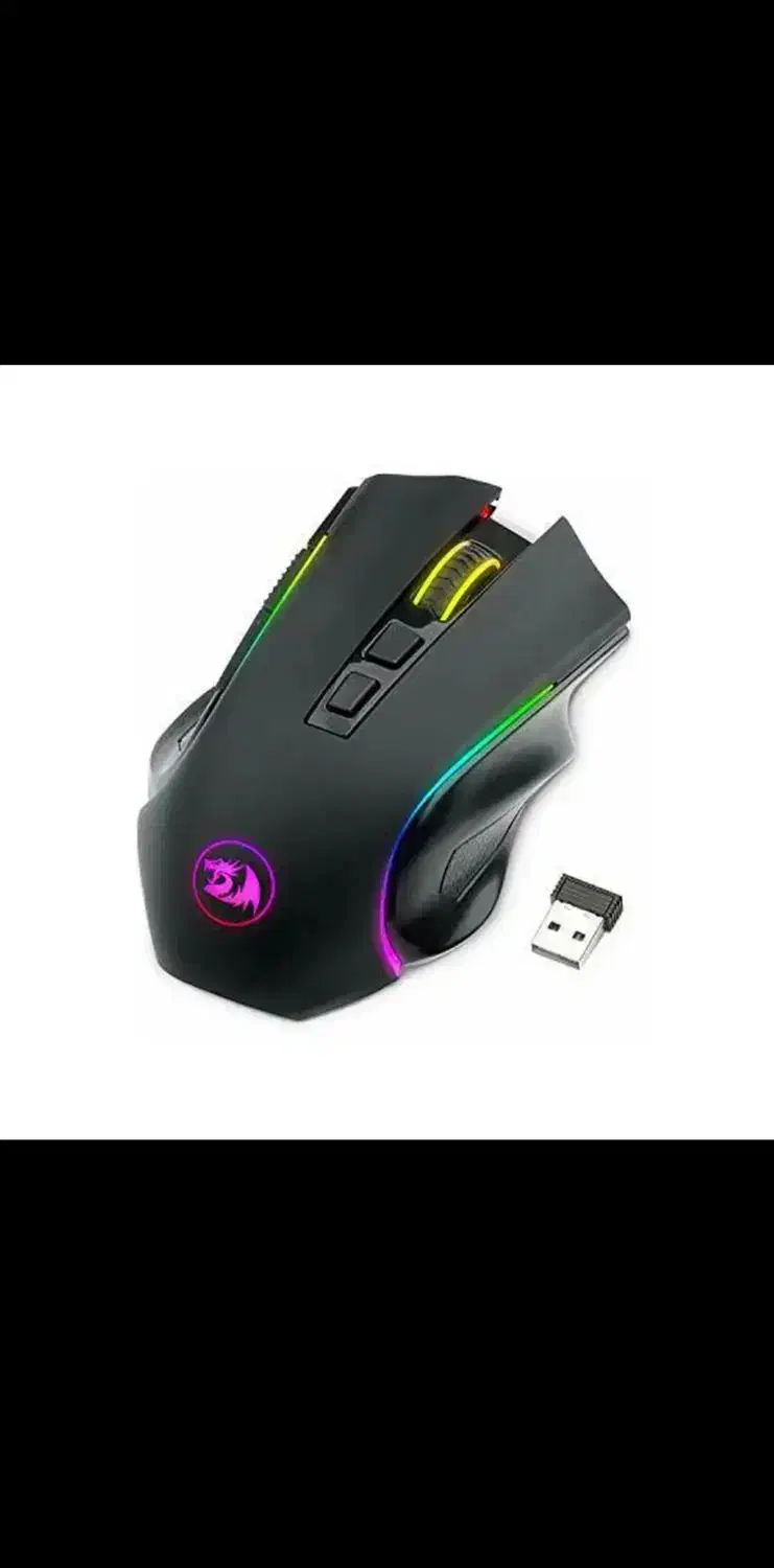 ماوس بی سیم گیمینگ ردراگون و پد گیمینگ argb|قطعات و لوازم جانبی رایانه|ارومیه, |دیوار