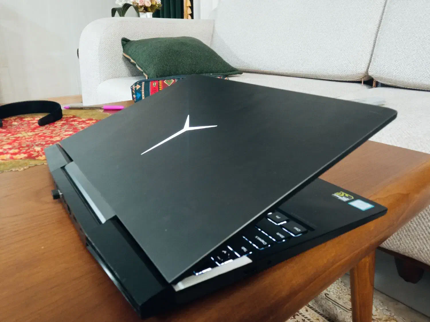 لبتاپ حرفه ای گیمینگ 6 Legion Y7000 i7H GTX 1060|رایانه همراه|مشهد, الهیه|دیوار