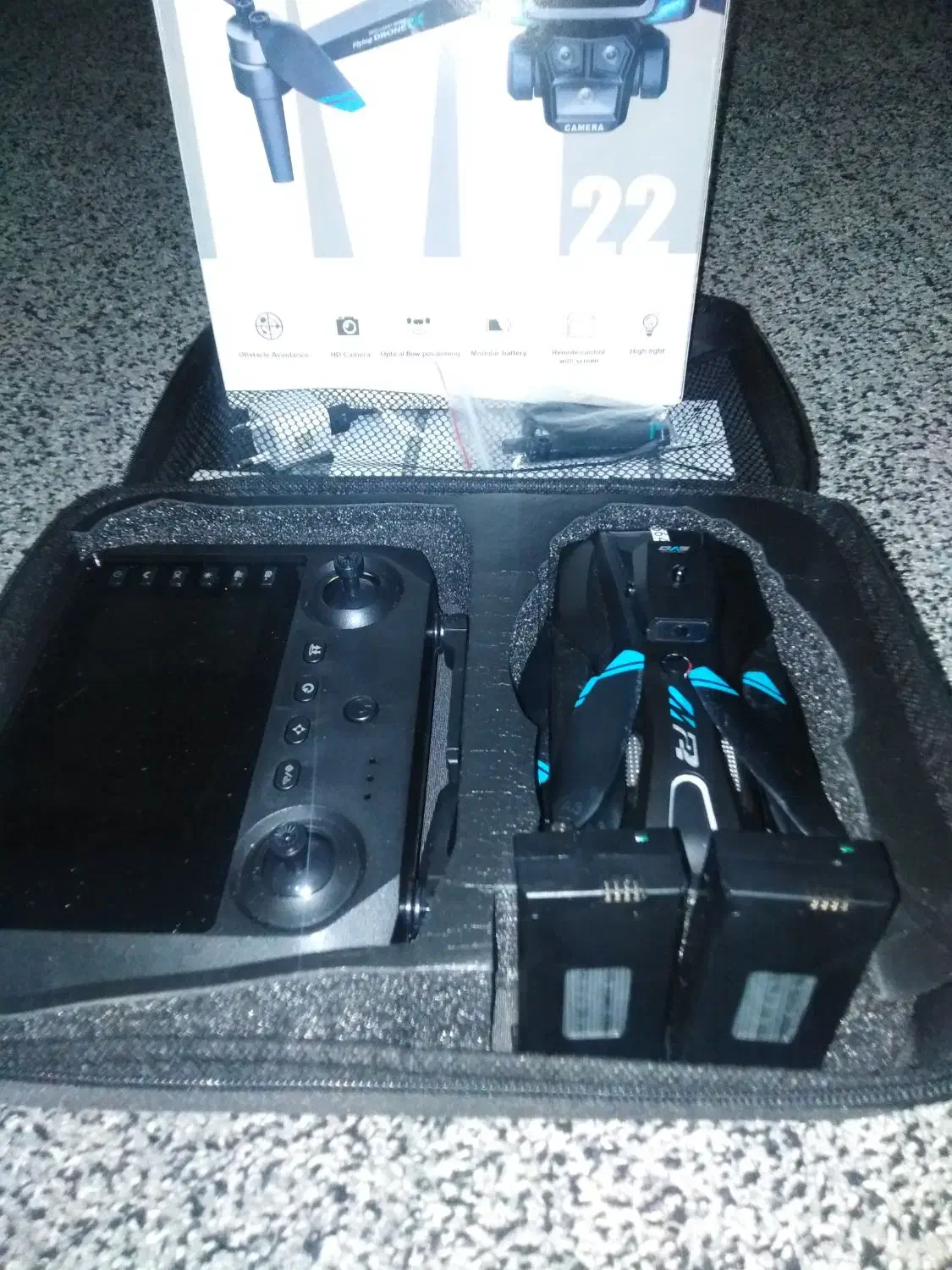 کواد کوپتر هلی شات m22max تایید شده دارای مجوز|دوربین عکاسی و فیلمبرداری|اهواز, فرهنگ شهر|دیوار