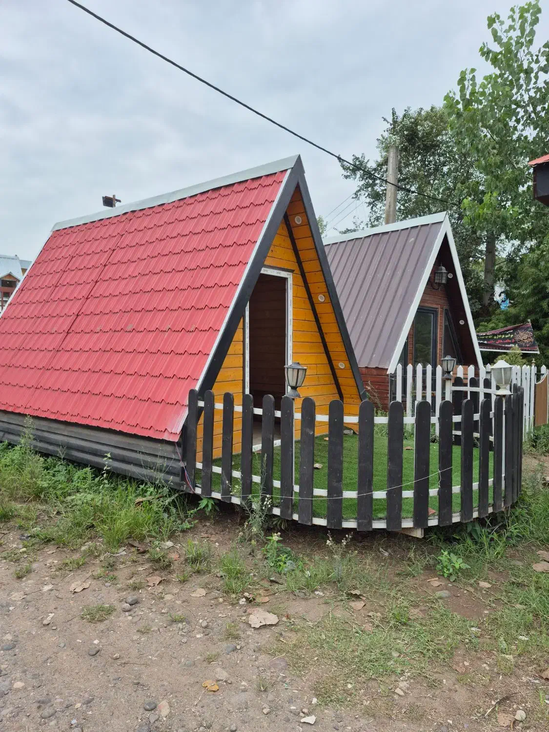 ویلا چوبی سوئیت کوچک|مصالح و تجهیزات ساختمان|رشت, فرزانه|دیوار