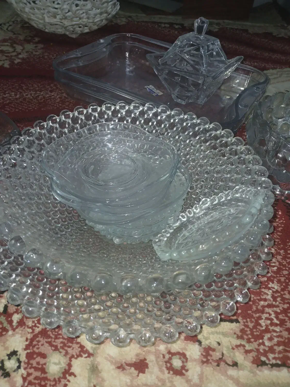 ضرفای شیشه ای  نو نو|ظروف سرو و پذیرایی|اهواز, کوروش|دیوار