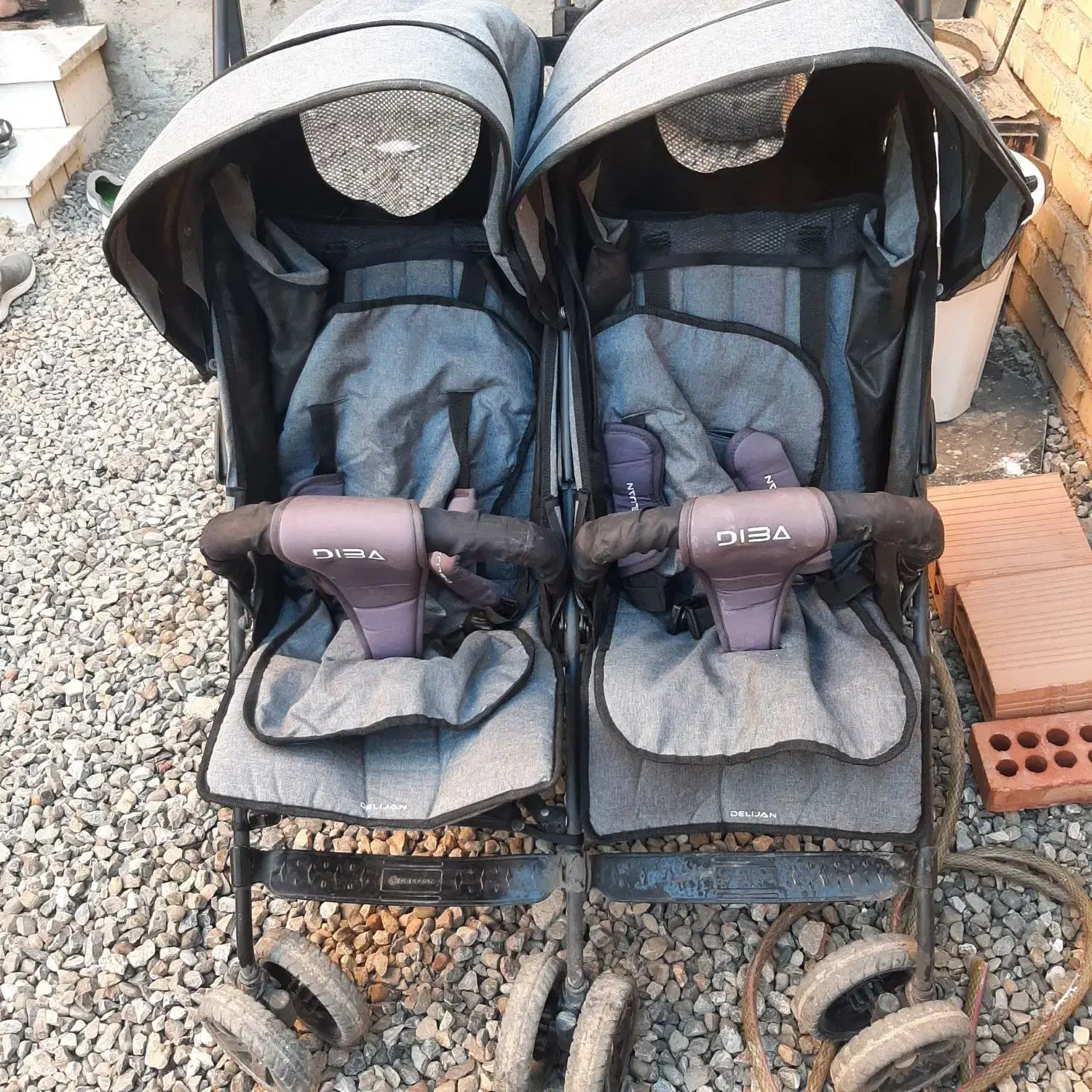 کالسکه دوقلو دلیجان|کالسکه و لوازم جانبی|گنبد کاووس, |دیوار