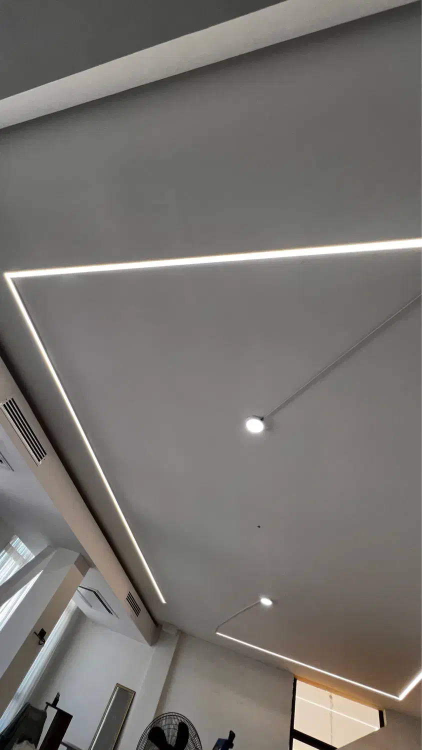 لاینر نور خطی  مشاوره وطراحی رایگان|لوستر و چراغ آویز|بم, |دیوار