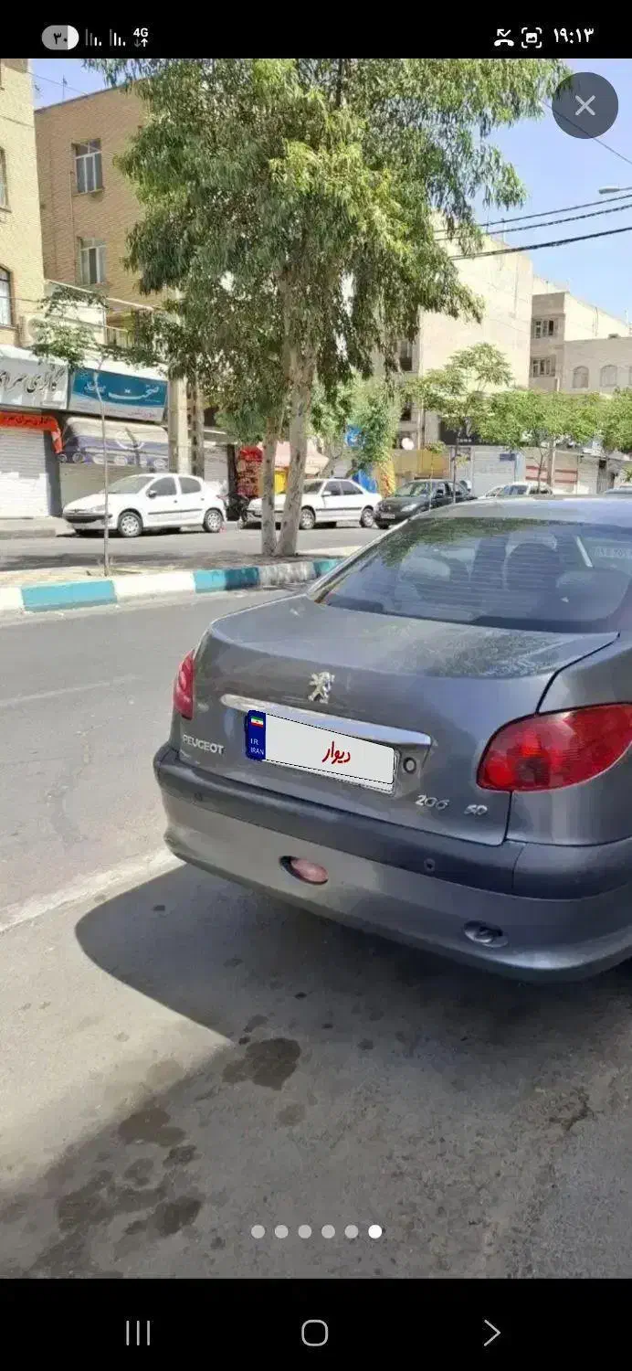 پژو 206 SD|خودرو سواری و وانت|تهران, مشیریه|دیوار