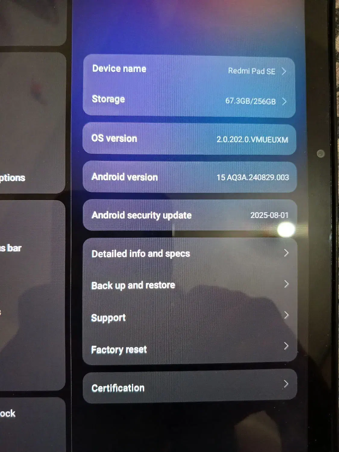 تبلت redmi pad se|تبلت|اصفهان, بهارستان|دیوار