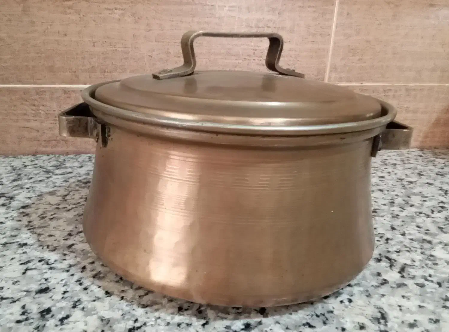 قابلمه زودپز قندون برنز|ظروف پختوپز|اراک, |دیوار