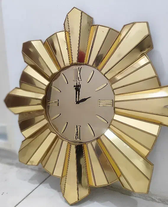 ساعت دیواری آیینه ای|ساعت دیواری و تزئینی|بندر ماهشهر, |دیوار