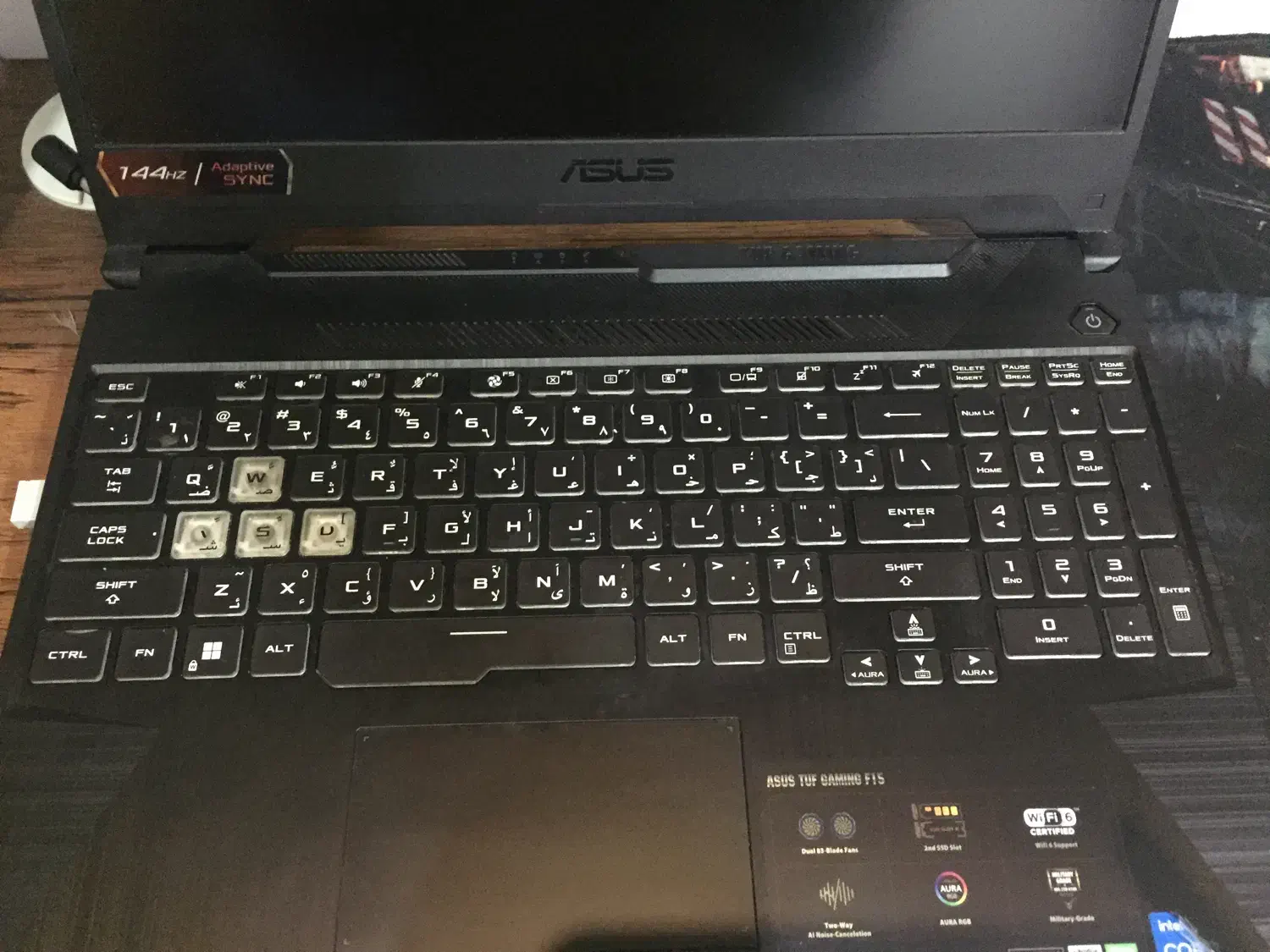 لپ تاپ تاف گیمینگ  lap top tuf gameing fx506h|رایانه همراه|تهران, منیریه|دیوار