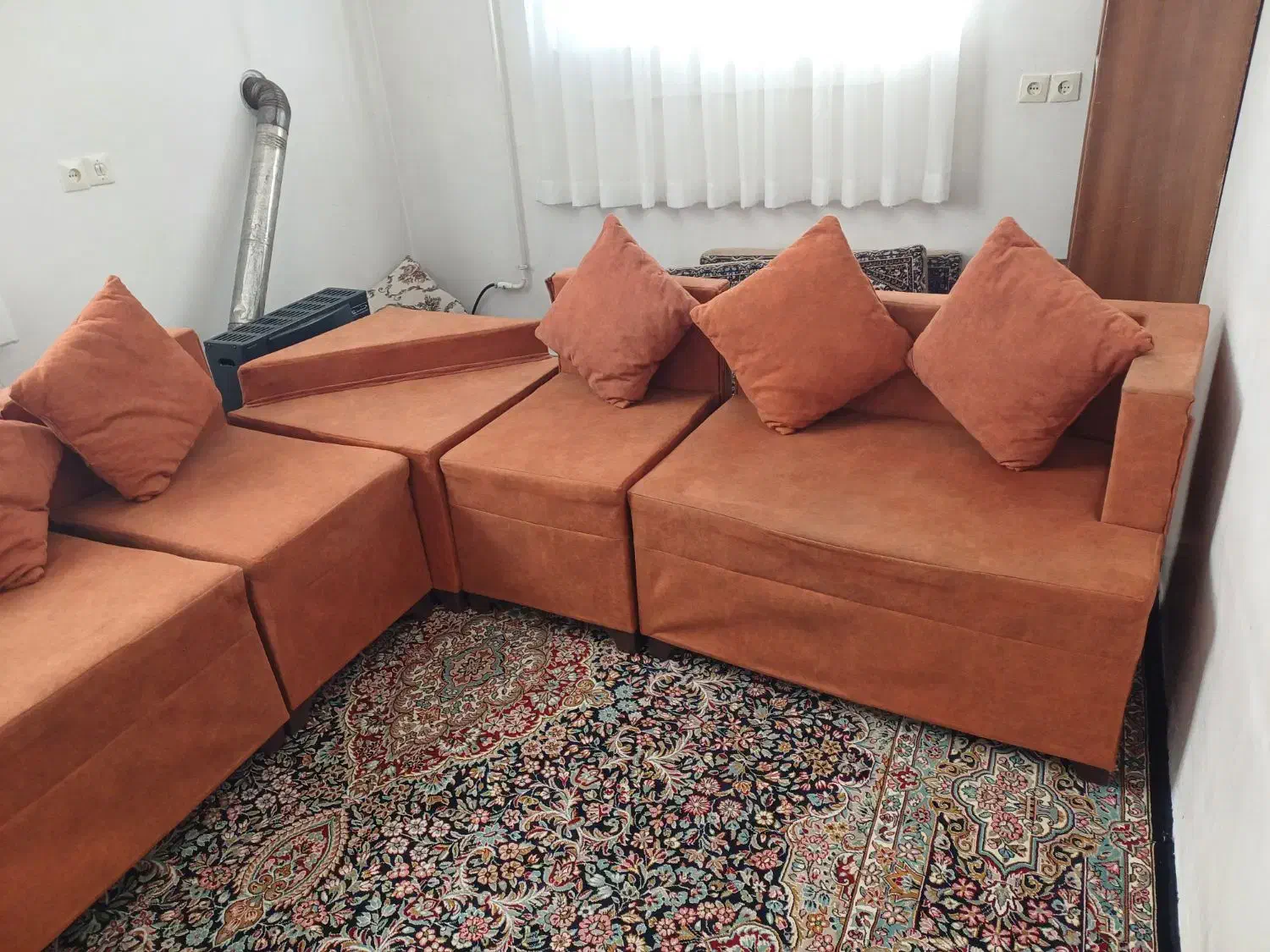 مبل ال ۷ نفره|مبلمان خانگی و میز عسلی|کرمانشاه, |دیوار