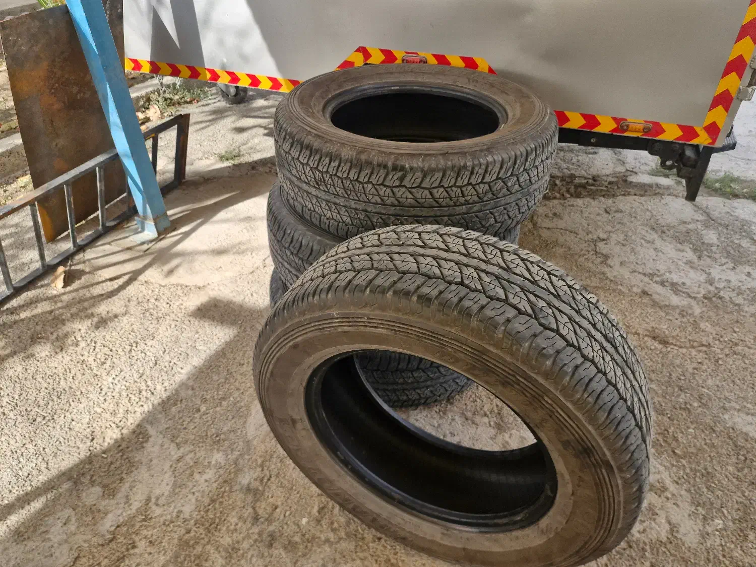 4 حلقه لاستیک پرادو|قطعات یدکی و لوازم جانبی|زاغه, |دیوار