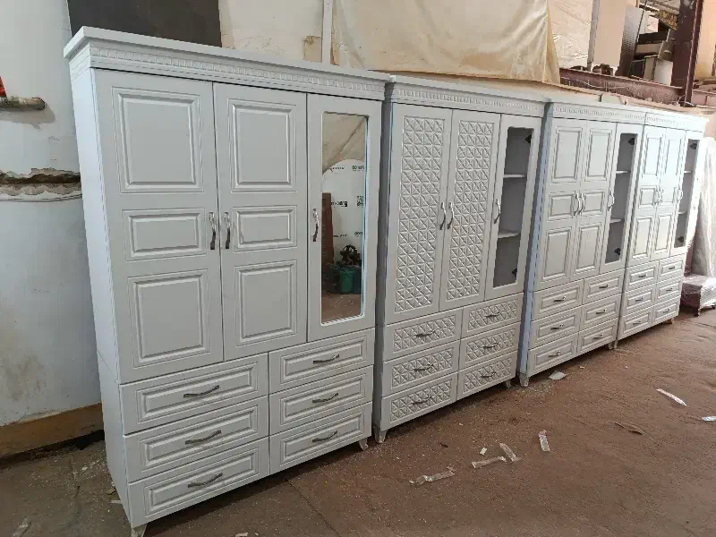 تولید و پخش کمد دو تیکه سه درب شش کشو تاج چک 8ماه|جاکفشی، کمد، دراور|زنجان, |دیوار