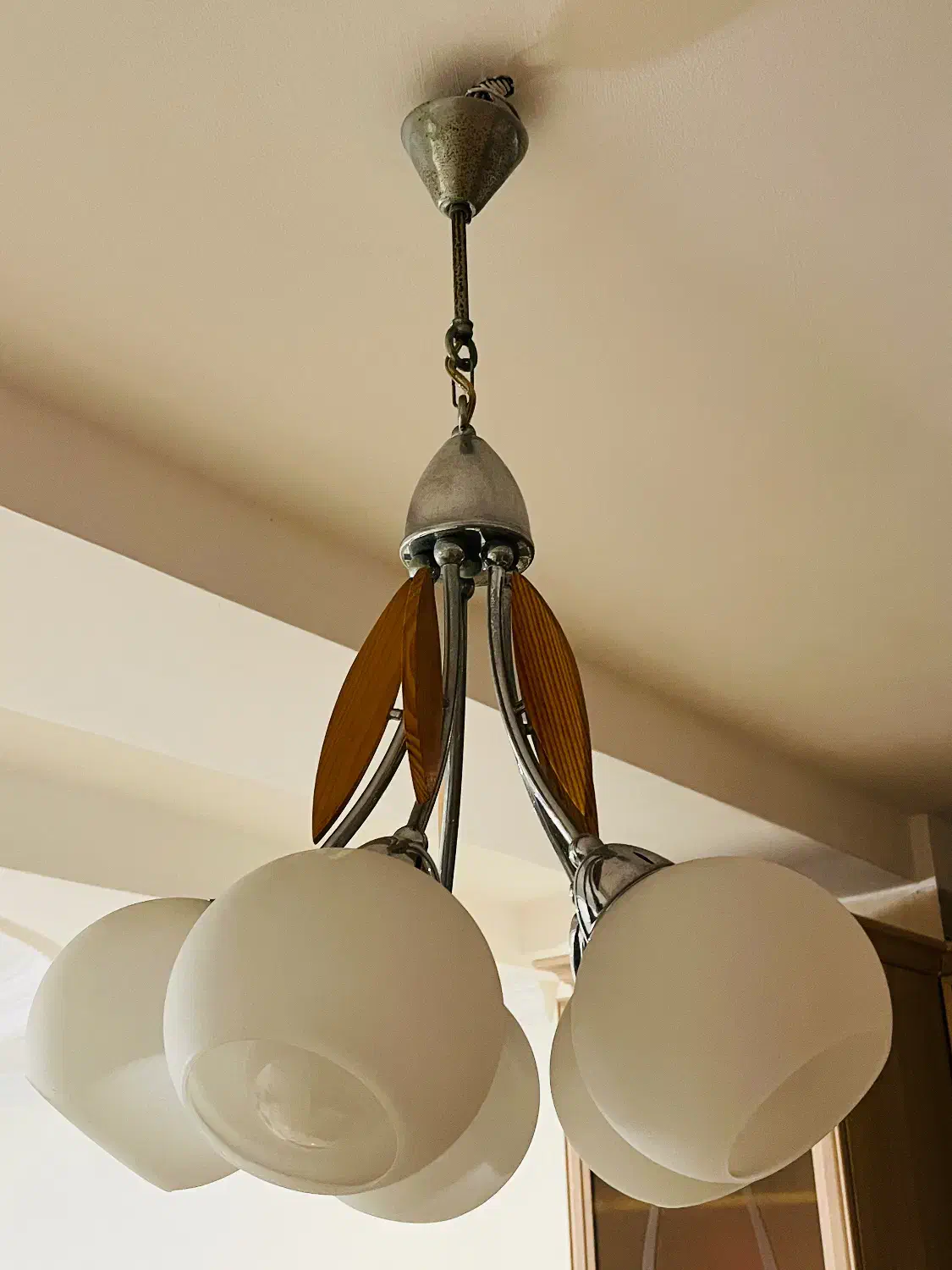 دو عدد لوستر پنج شاخه و دو عدد تک|لوستر و چراغ آویز|ساری, |دیوار