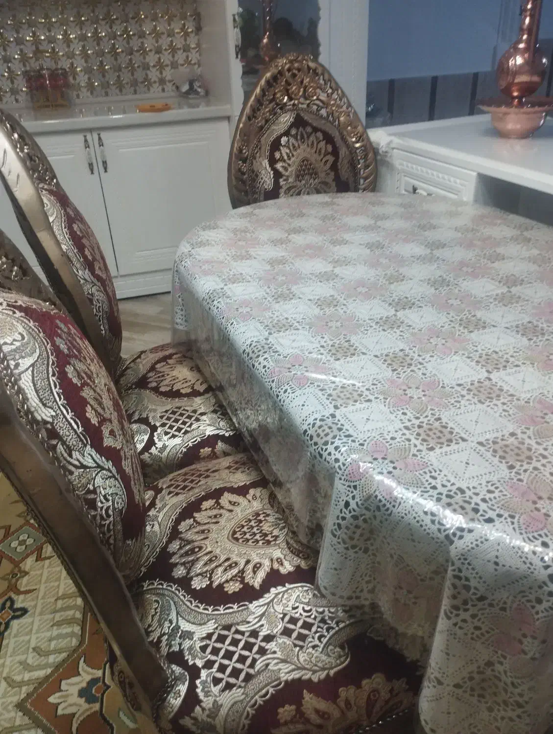 میز نهارخوری|میز و صندلی غذاخوری|تربت‌حیدریه, حسنی بالا|دیوار