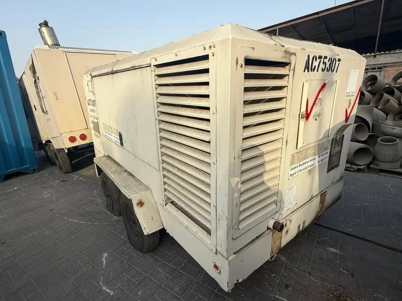 کمپرسور ۷۵۰|ماشین‌آلات صنعتی|اسلام‌شهر, شهرک سعیدیه|دیوار