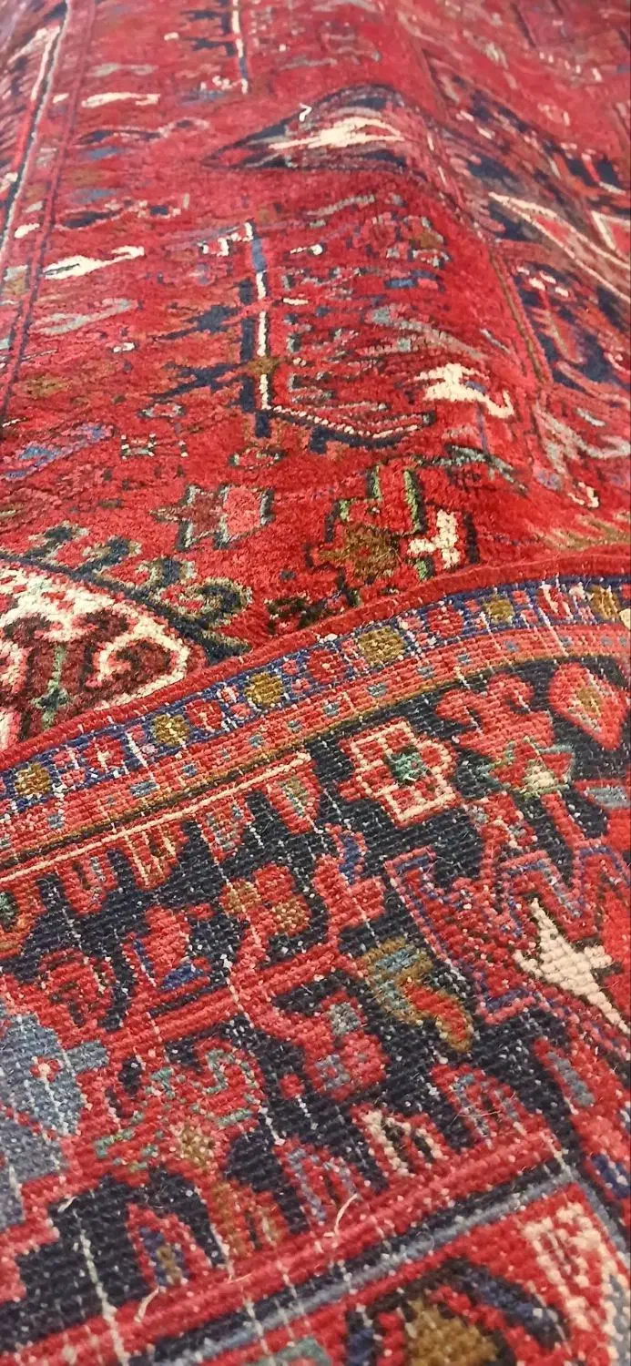 یک تخته نه متری کارکرده سالم پرخاب|فرش|تبریز, |دیوار