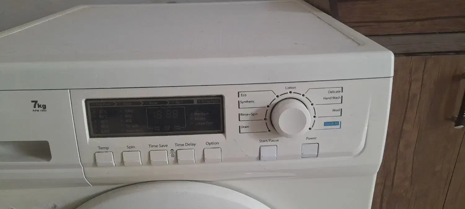 لباسشوی اسنوا ۷ کیلو گرم با و جا کفشی|ماشین لباسشویی و خشک‌کن لباس|بوکان, |دیوار