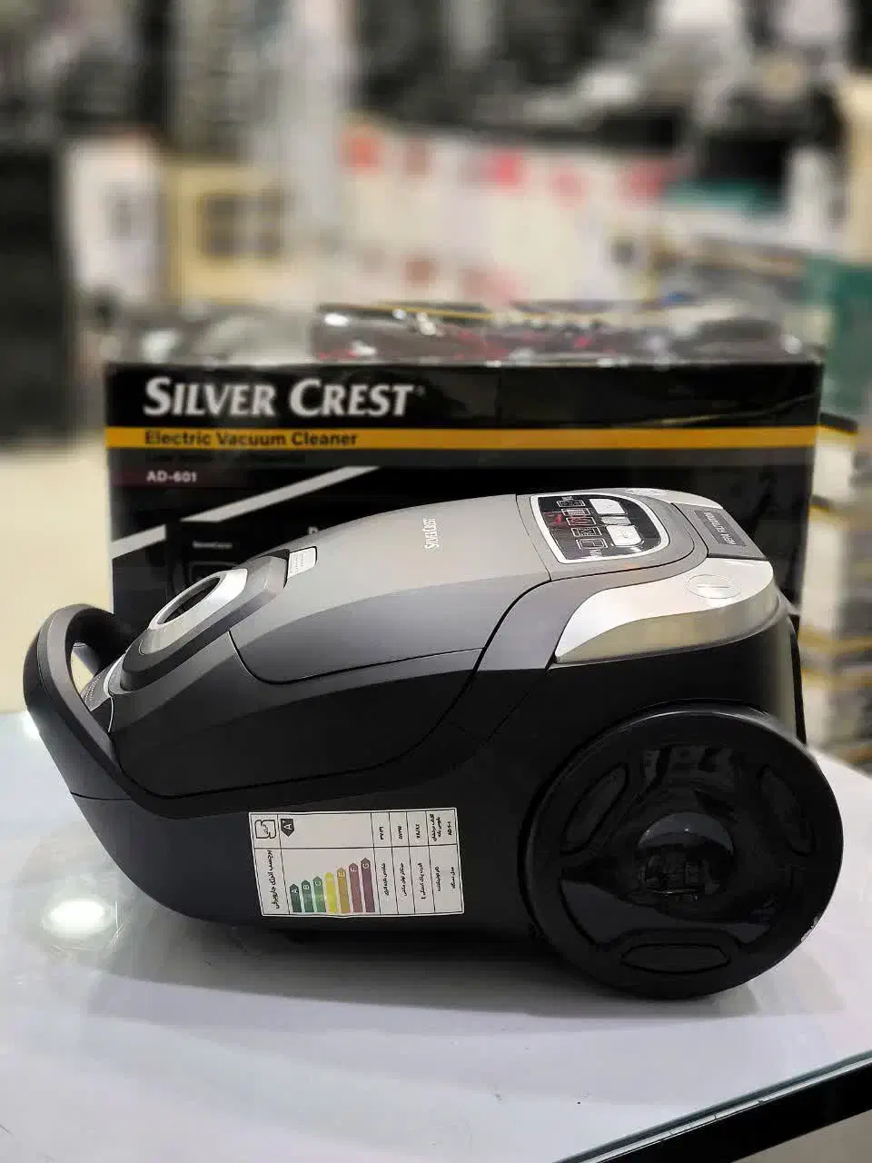 جارو برقی ۱۶۰۰ وات سیلور کرست سوپر سایلنت|جاروبرقی، جارو شارژی، بخارشو|قم, انسجام|دیوار