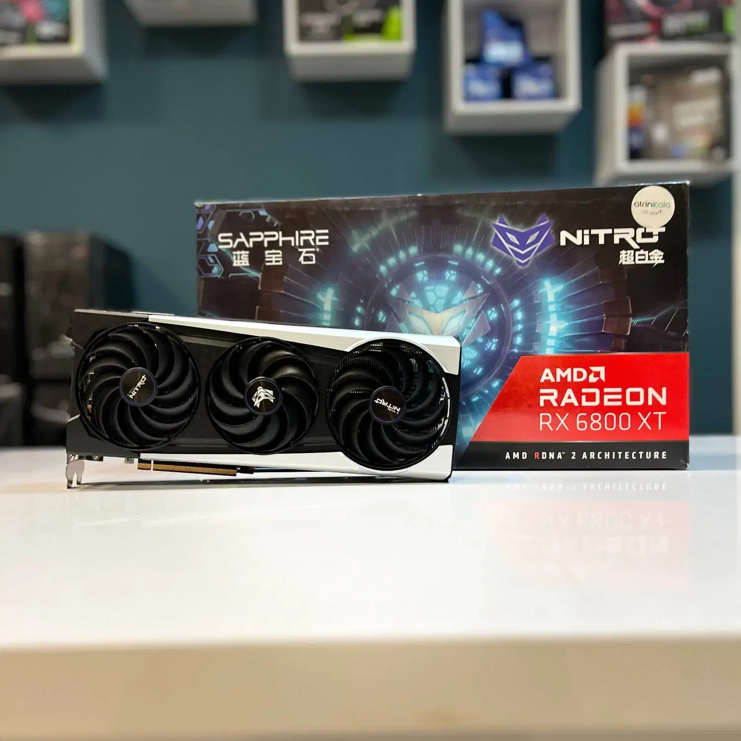 کارت گرافیک RX 6800 XT نیتروپلاس|قطعات و لوازم جانبی رایانه|مشهد, راهنمایی|دیوار