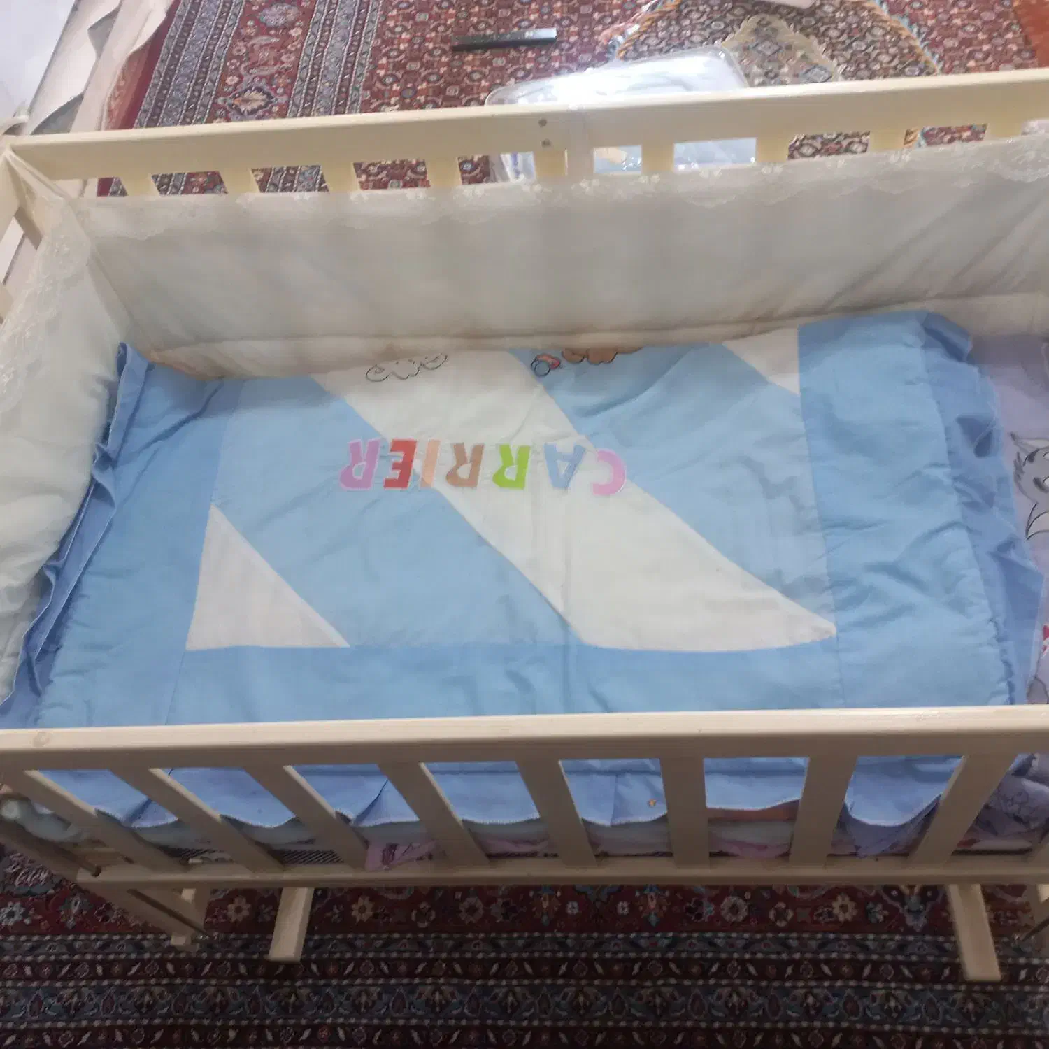 تخت گهواره کنارمادر|تخت و صندلی بچه|ارومیه, |دیوار