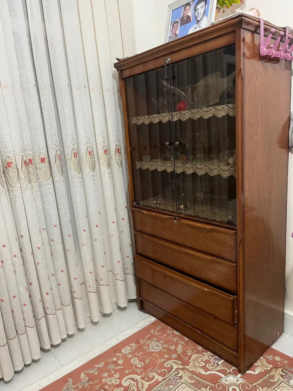 کمد بوفه و‌دراور|جاکفشی، کمد، دراور|قم, چهل درخت‎|دیوار