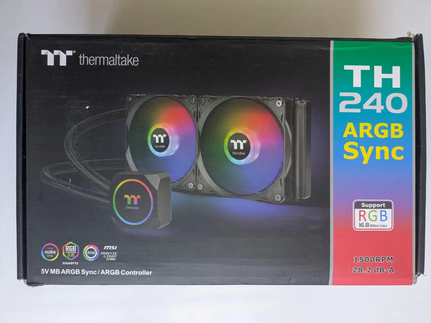 واترکولینگ TH240 RGB ترمالتیک|قطعات و لوازم جانبی رایانه|همدان, |دیوار