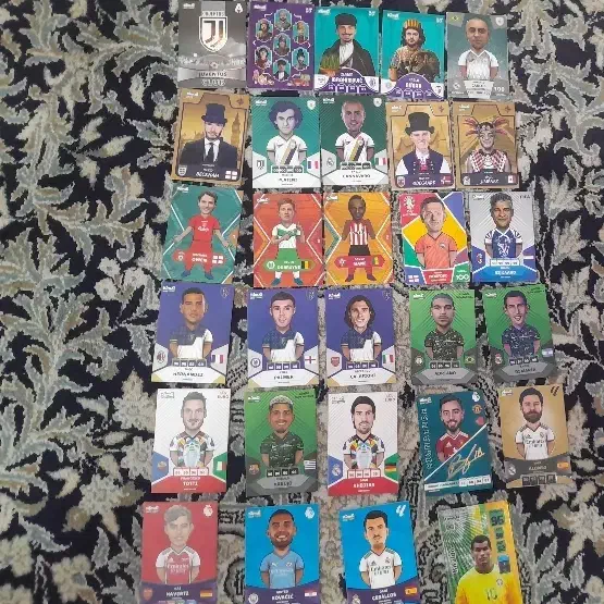 کارت کیمدی بازیکنان معروف فوتبال دنیا|کلکسیون و سرگرمی|تهران, مسعودیه|دیوار