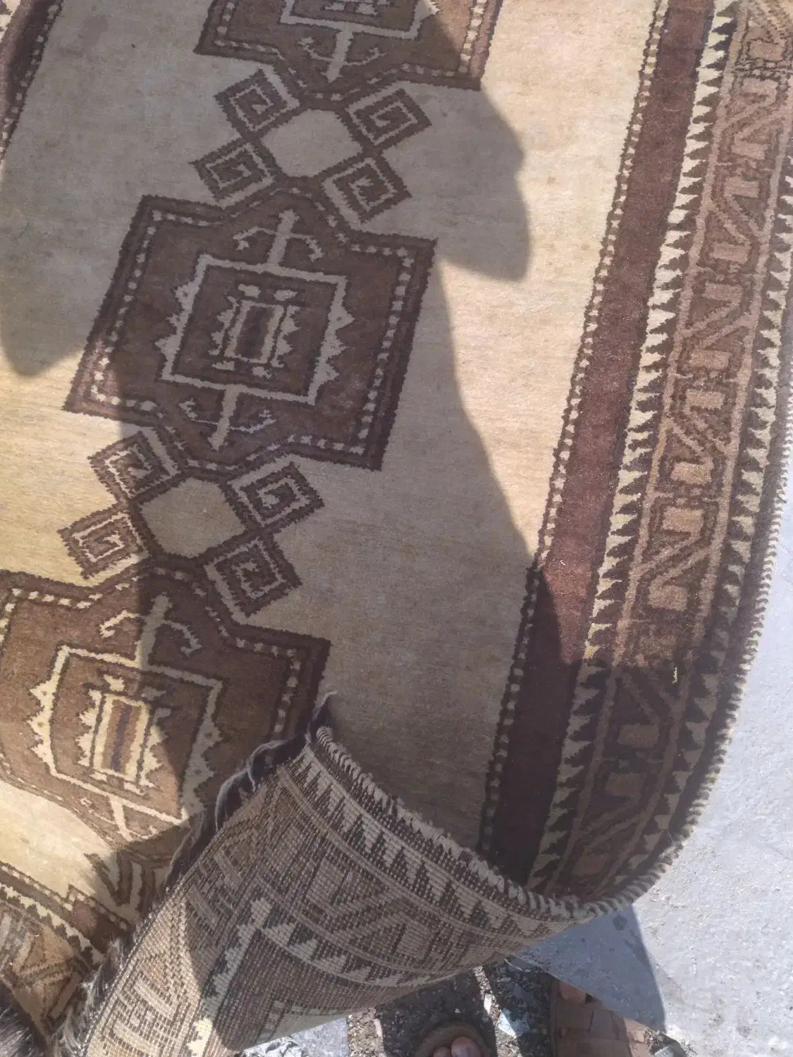 یک عدد قالیچه گبه قدیمی|کلکسیون اشیاء عتیقه|برازجان, |دیوار