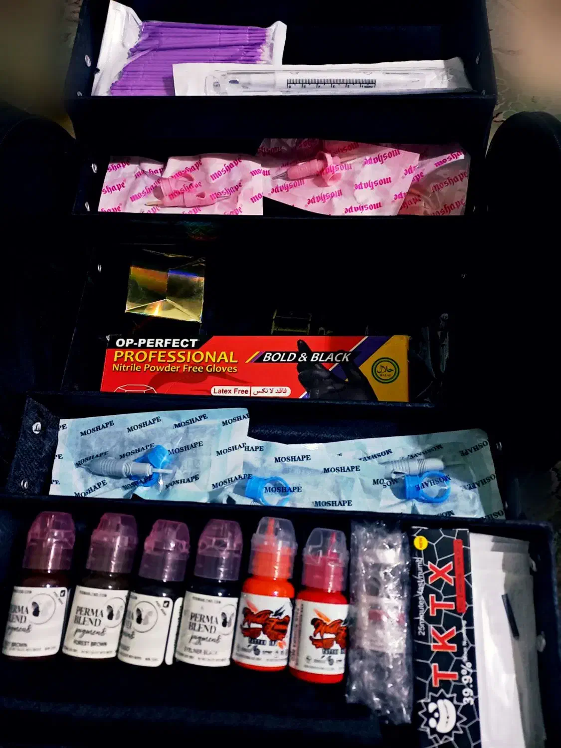 فروش لوازم آرایش دائم صورت(تتو)|آرایشی، بهداشتی، درمانی|فردیس, شهرک شهید حسینی|دیوار