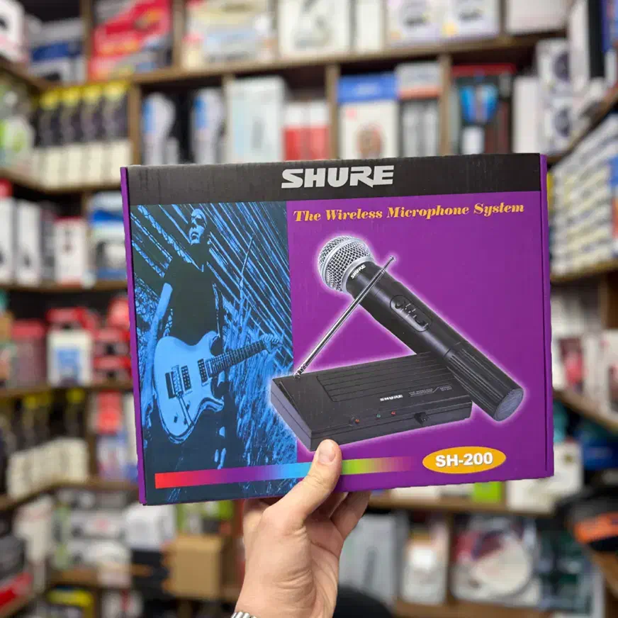 میکروفون بیسیم شور SHURE SH-200|سیستم صوتی خانگی|تهران, لاله زار|دیوار