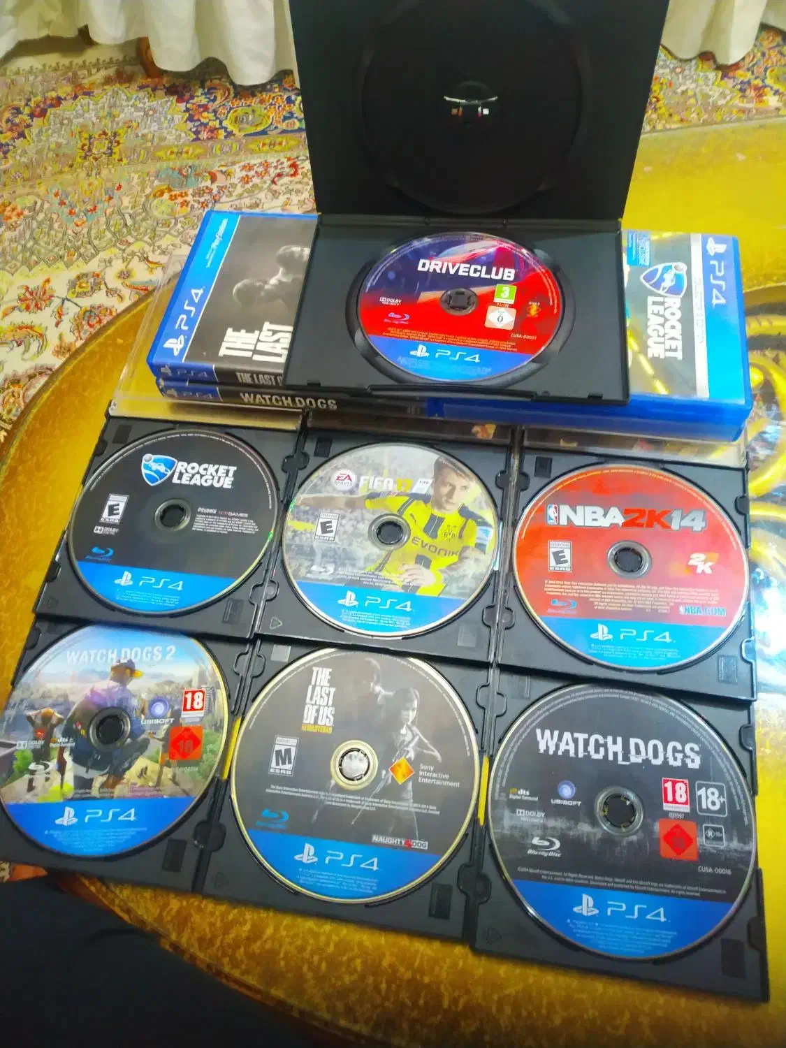 سی دی ps4 در حد|کنسول، بازی ویدئویی و آنلاین|قم, زنبیل آباد|دیوار