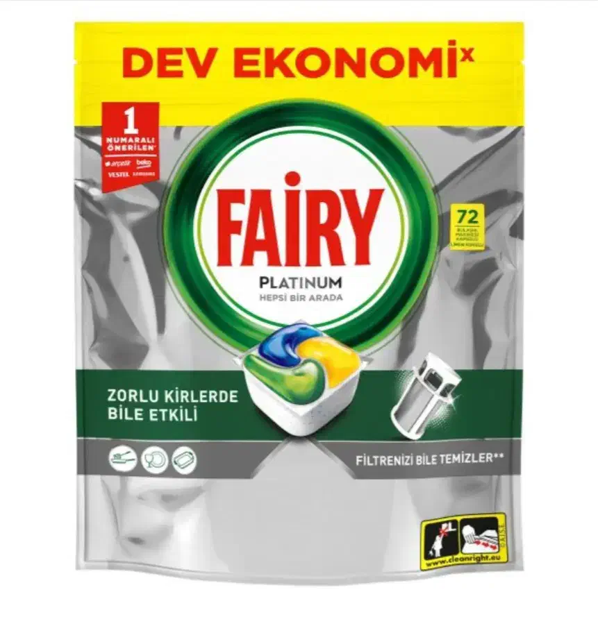 قرص ماشین ظرفشویی فیری و فینیش۷۲عددی|مواد شوینده و دستمال کاغذی|مشهد, امیریه|دیوار