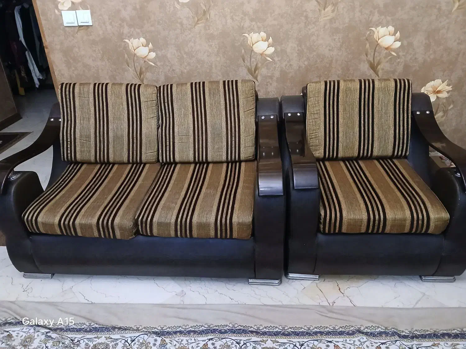 مبل چوب و چرم و پارچه|مبلمان خانگی و میز عسلی|تهران, مدائن|دیوار