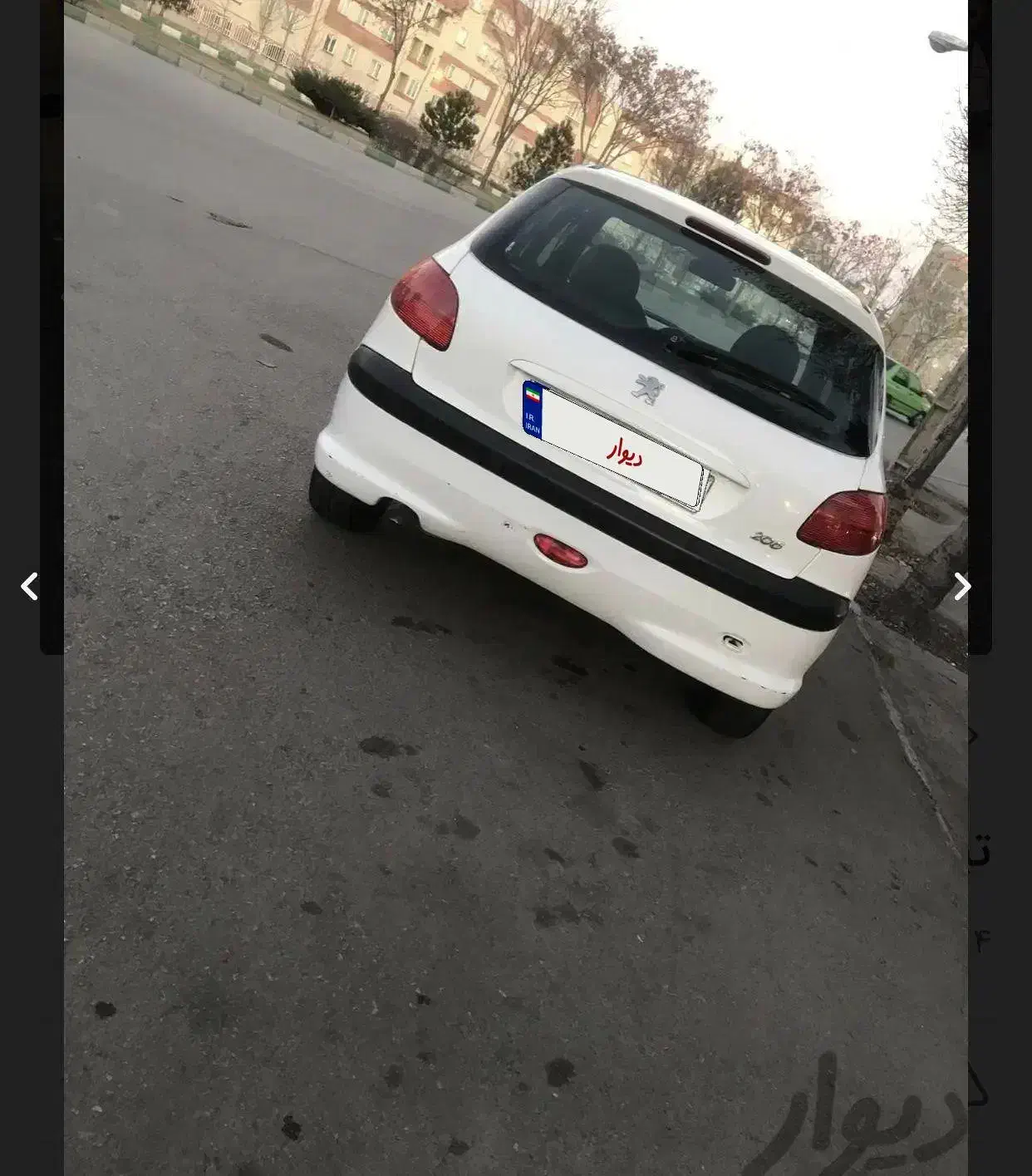 206اخر 89در حد|خودرو سواری و وانت|اردبیل, |دیوار