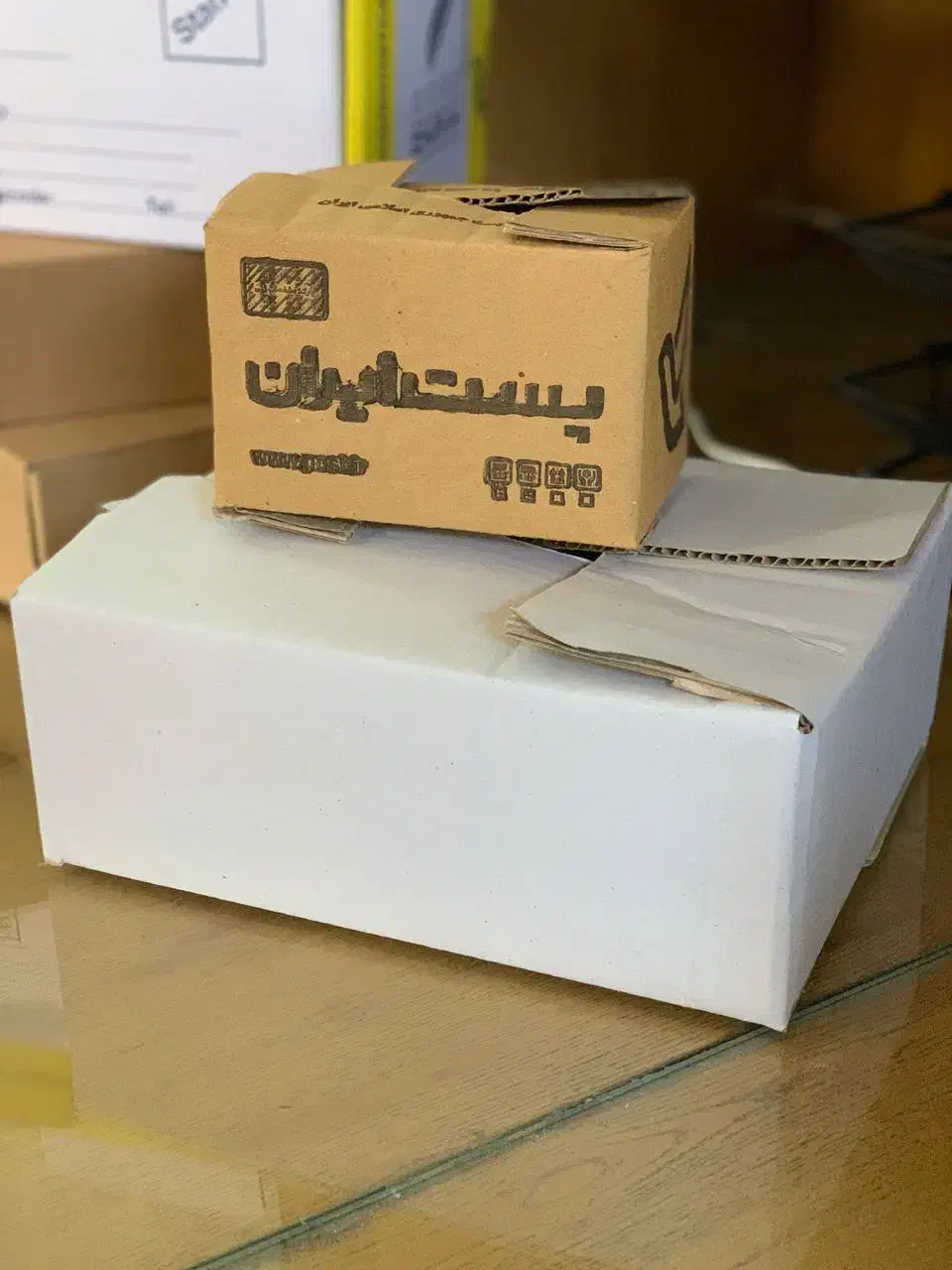 فروش کارتن پستی با طرح و لوگو شما|عمده‌فروشی|یزد, |دیوار