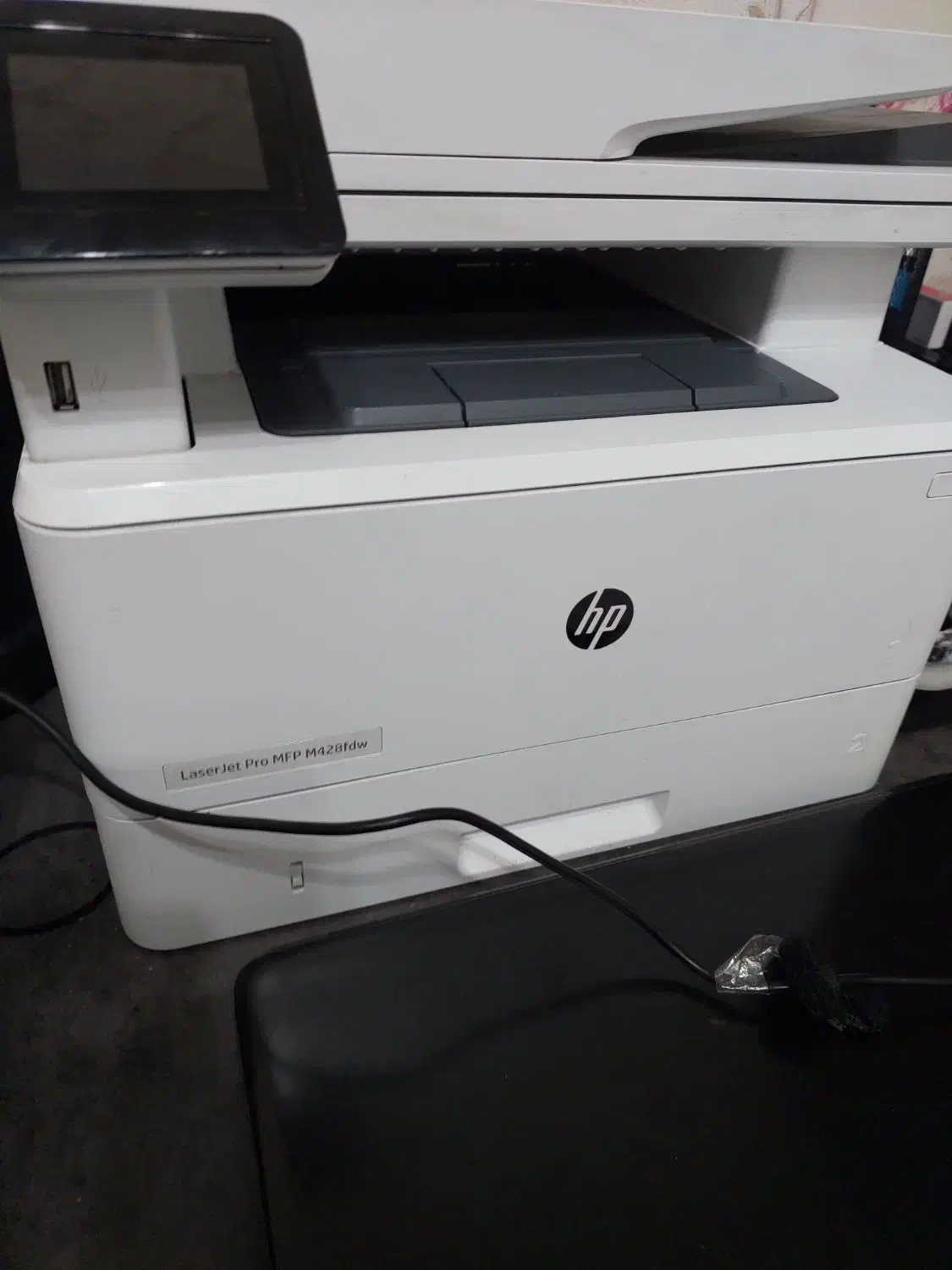 پرینتر hp m428fdw عالی با کارتن|پرینتر، اسکنر، کپی، فکس|پاکدشت, شهرک انقلاب|دیوار
