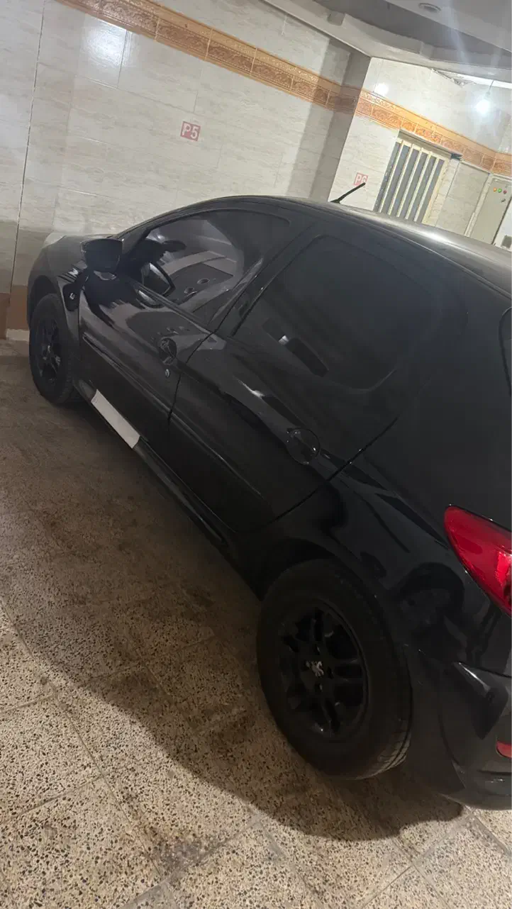 207مشکی tu5سقف فلز|خودرو سواری و وانت|بندرعباس, |دیوار