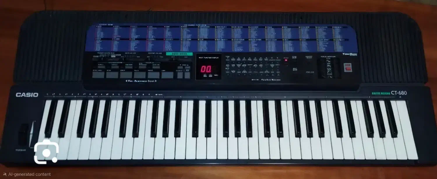 ارگ Casio Ct680|پیانو، کیبورد، آکاردئون|اصفهان, وحید|دیوار